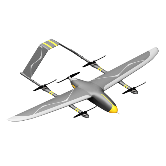 Fixed-wing UAV F4200 vertical take-off and landing